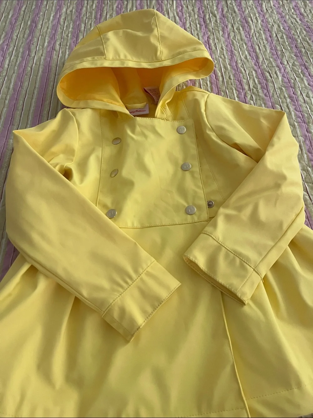 Tommy Bahama Yellow Raincoat